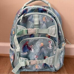 Pottery Barn Kids Mackenzie Aqua Disney Frozen SMALL Backpack